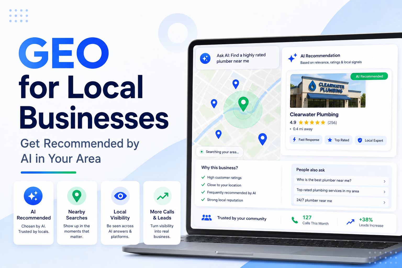 GEO for Local Businesses: Get Recommended by AI in Your Area — Webteqno